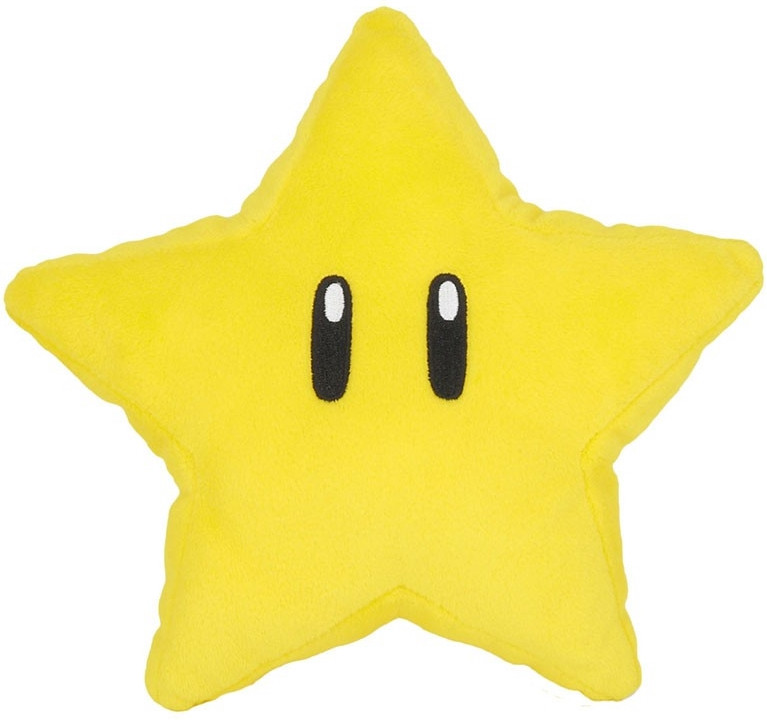 Super Mario Pluche - Super Star (17cm)