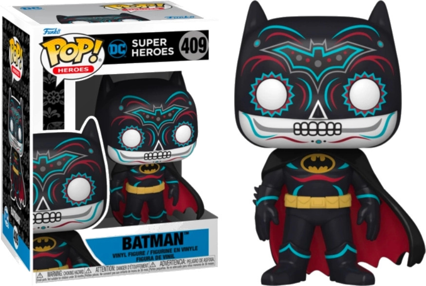 DC Super Heroes Dia de los Muertos Pop Vinyl Batman