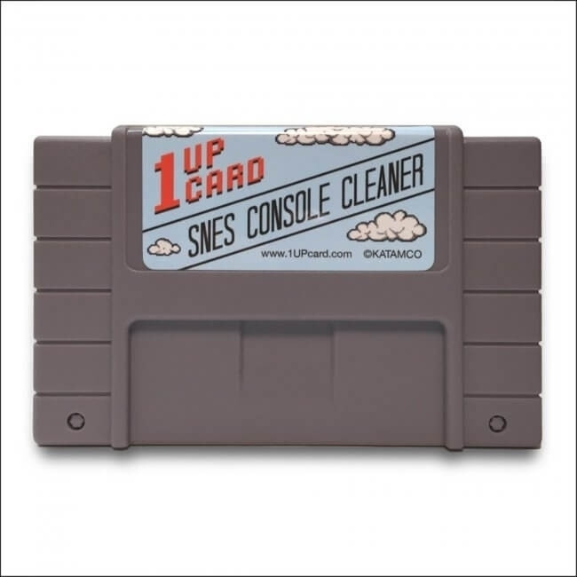 1 Up Card SNES Console Cleaner