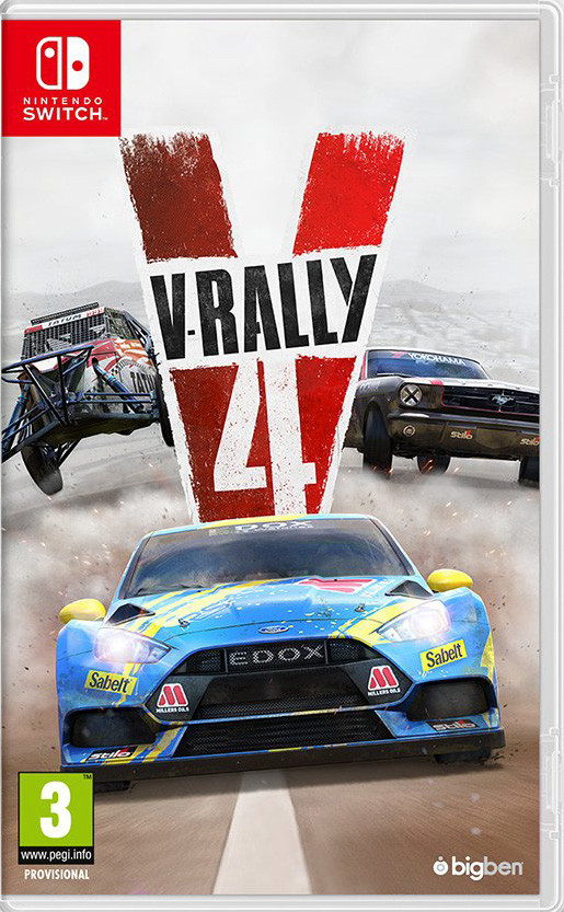 Bigben Interactive V-Rally 4 Basis Nederlands, Frans Nintendo Switch