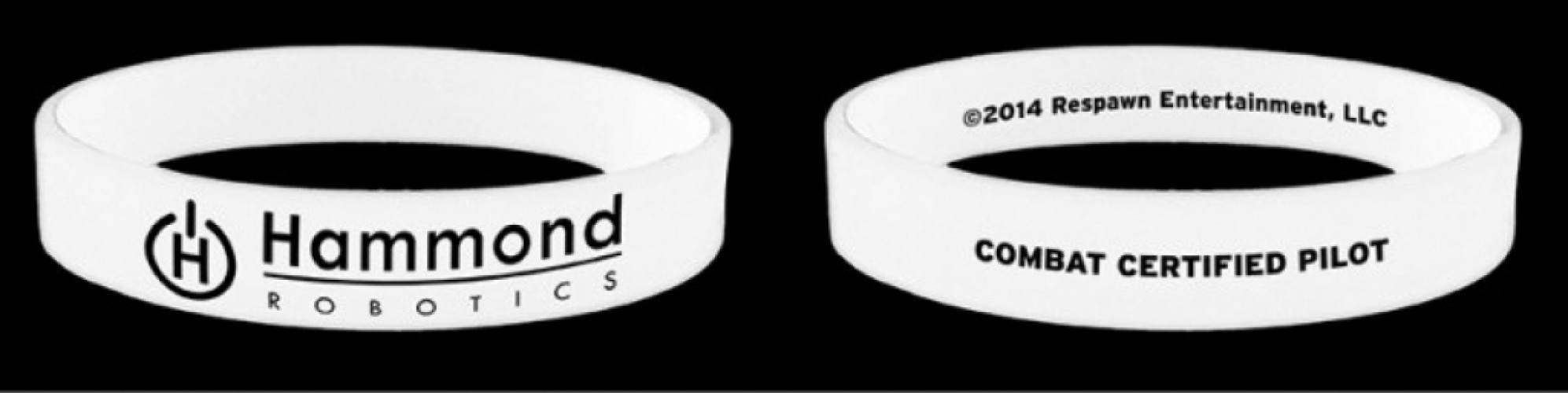 Titanfall Silicone Wristband (White)