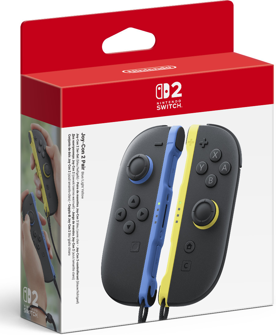 Nintendo Switch 2 Joy-Con Pair Blue/Light Yellow