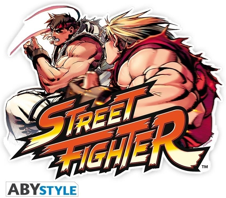 Image of Street Fighter Mouse Mat - Ken vs Ryu
