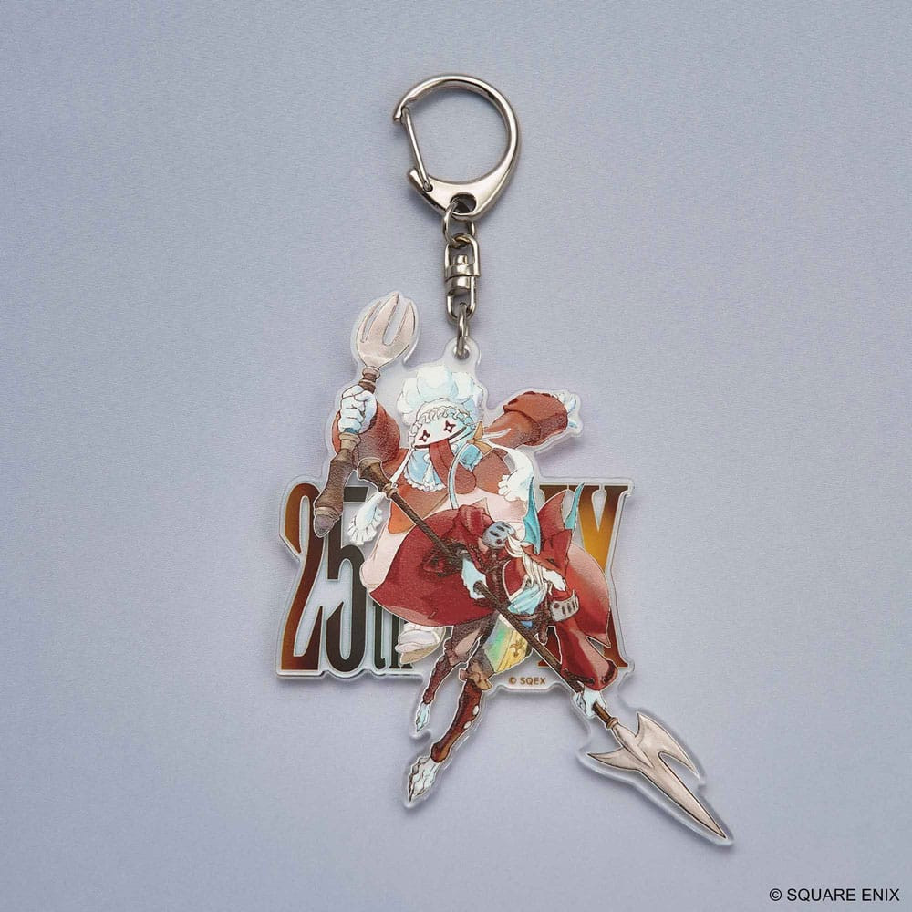 Final Fantasy IX Acrylic Keychain - 25th Anniversary Quina & Freija afbeelding