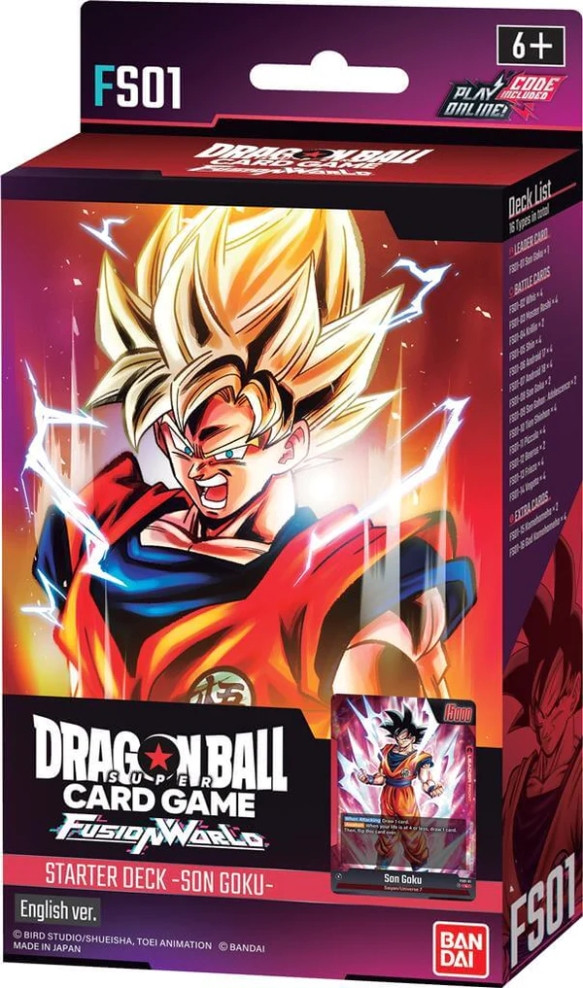 Dragon Ball Super TCG Fusion World Starter Deck - Son Goku