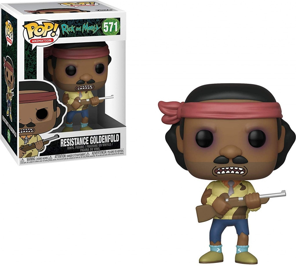 Rick and Morty Pop Vinyl Resistance Goldenfold