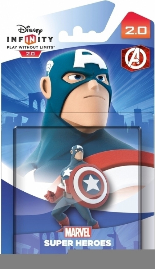 Image of Disney Infinity 2.0 Captain America Figure