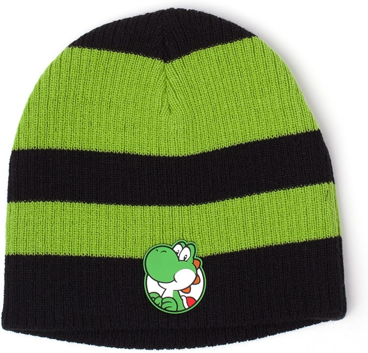 Difuzedbioworld Nintendo Yoshi Striped Beanie difuzedbioworld kopen in de aanbieding