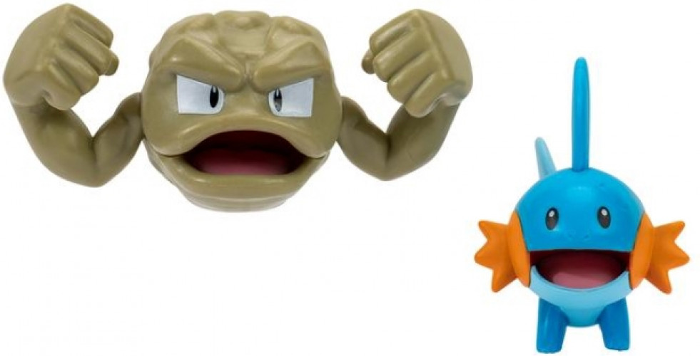 Pokémon - Battle Figure Pack - Mudkip & Geodude