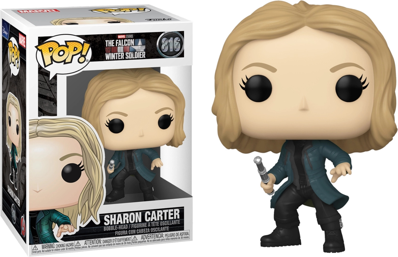 The Falcon and the Winter Soldier Pop Vinyl Sharon Carter