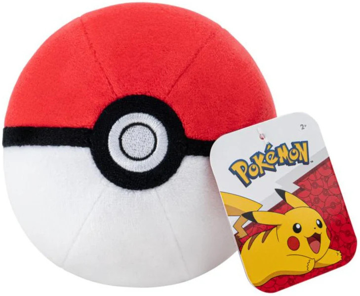 Pokemon Pluche - Poke Ball (Jazwares) afbeelding