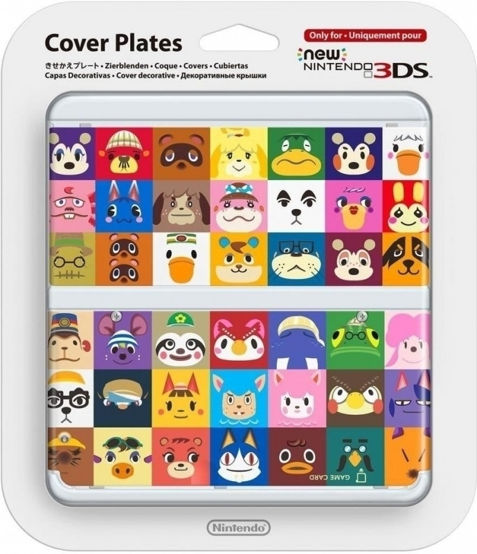 Image of Cover Plate NEW Nintendo 3DS - Animal Crossing Happy Home Designer