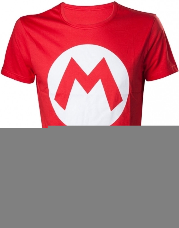 Nintendo - Mario T-Shirt with M Logo