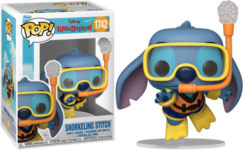 Disney Lilo & Stitch Funko Pop Vinyl: Snorkeling Stitch