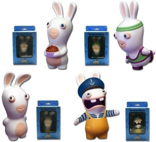 Image of Raving Rabbids Squeezable Toy