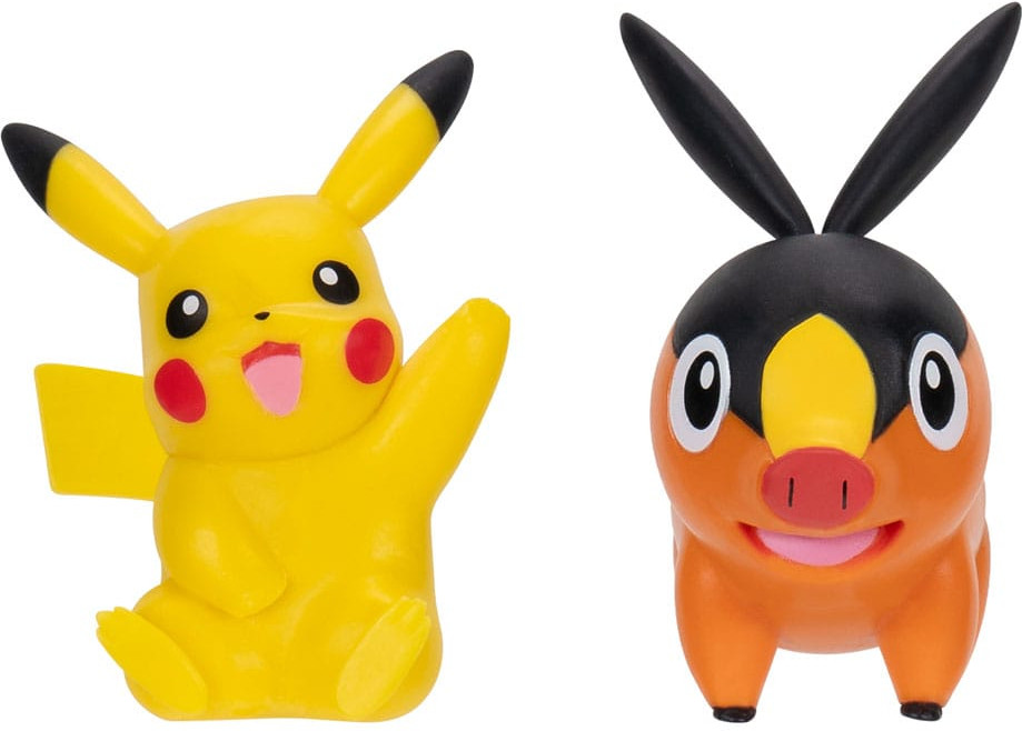 Pokemon Battle Figure Pack - Tepig & Pikachu afbeelding