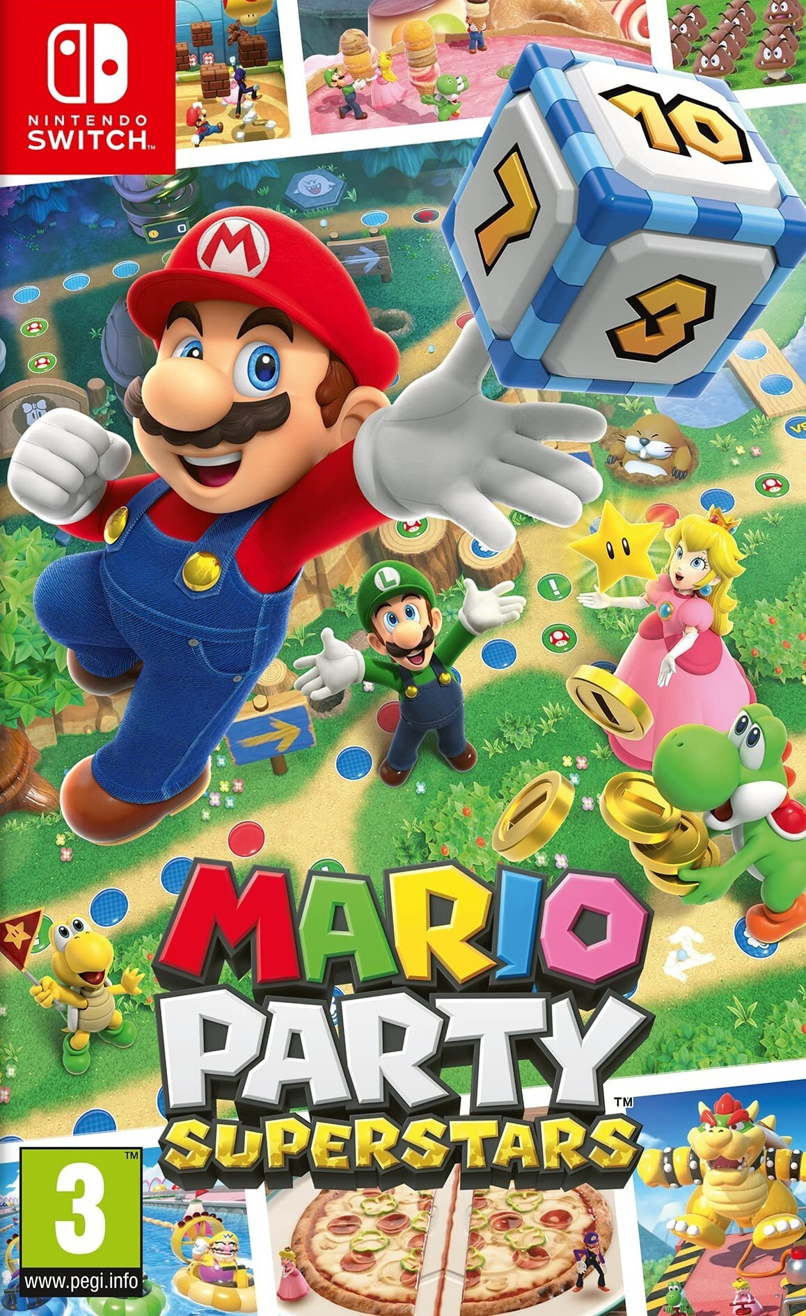 Mario Party Superstars (verpakking Frans, game Engels)