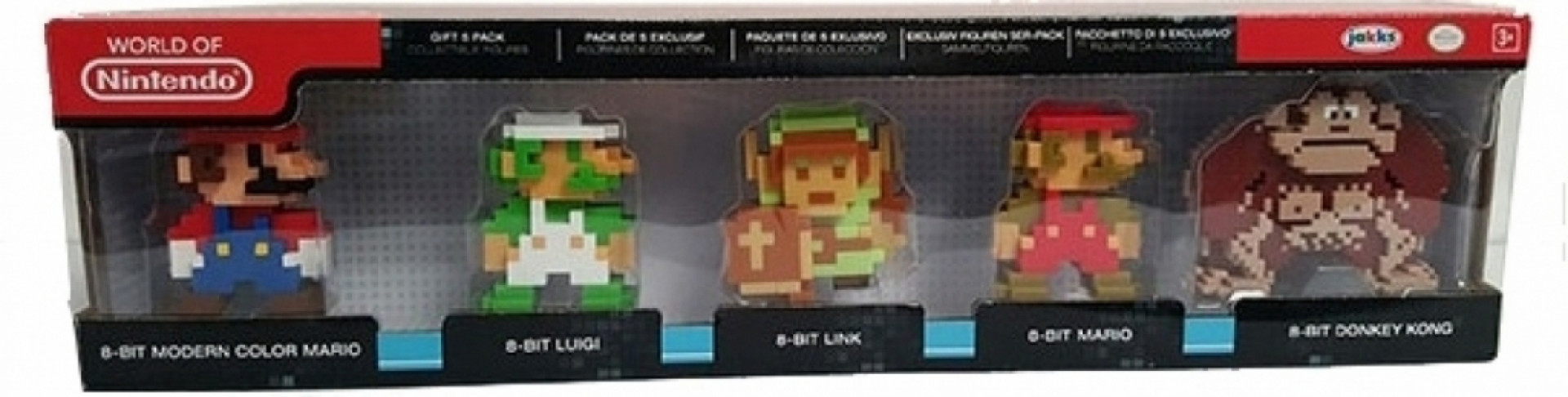 Image of World of Nintendo Mini Figure 5 Pack (8-bit characters)
