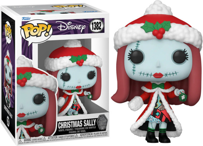 Disney Nightmare Before Christmas Blacklight Funko Pop Vinyl: Christmas Sally