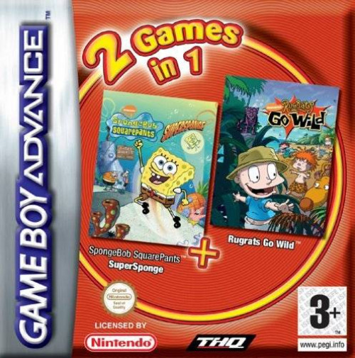 SpongeBob SquarePants SuperSponge + Rugrats Go Wild