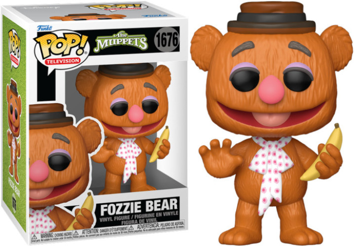 Disney The Muppets Funko Pop Vinyl: Fozzie Bear with Banana afbeelding