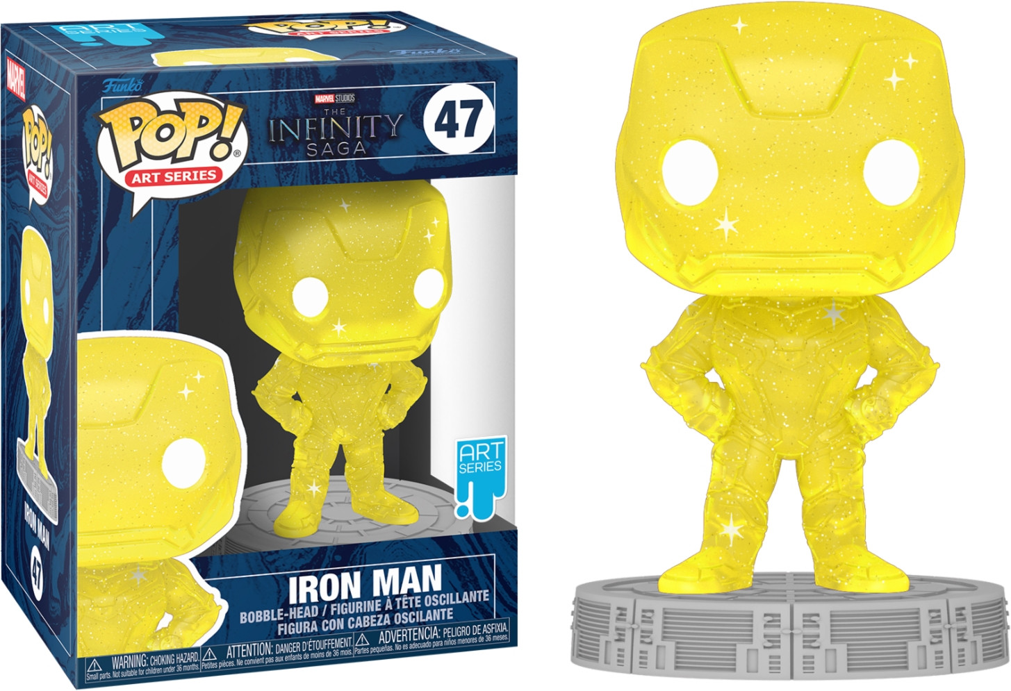 Marvel The Infinity Saga Art Series Pop Vinyl Iron Man