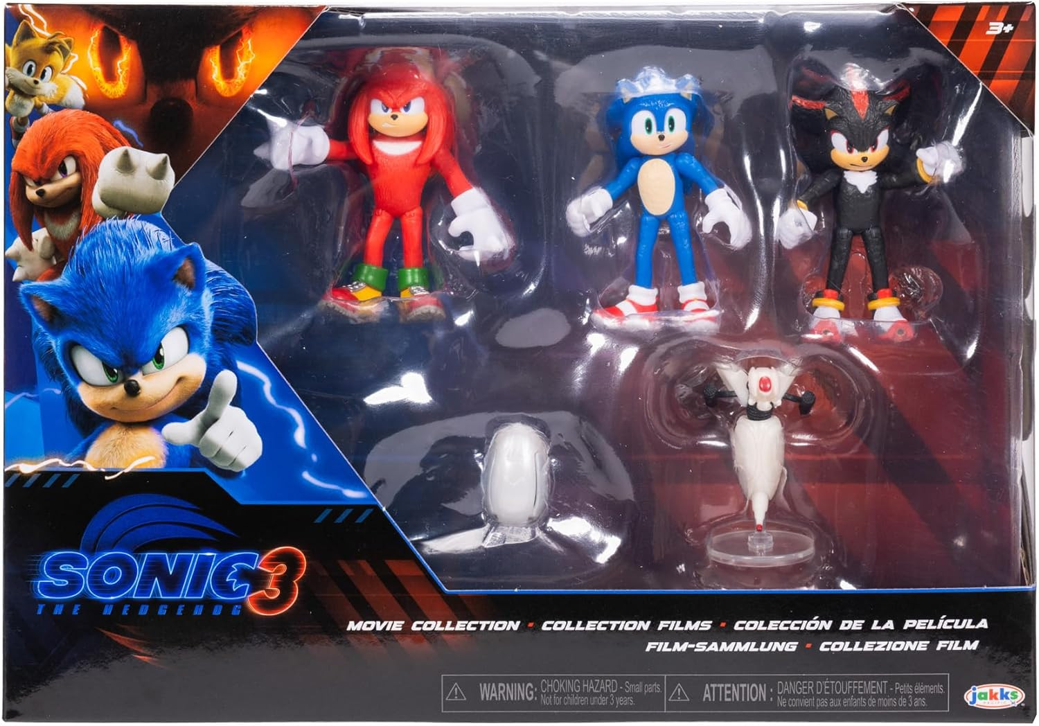 Sonic 3 the Movie Figure - 5 Pack afbeelding