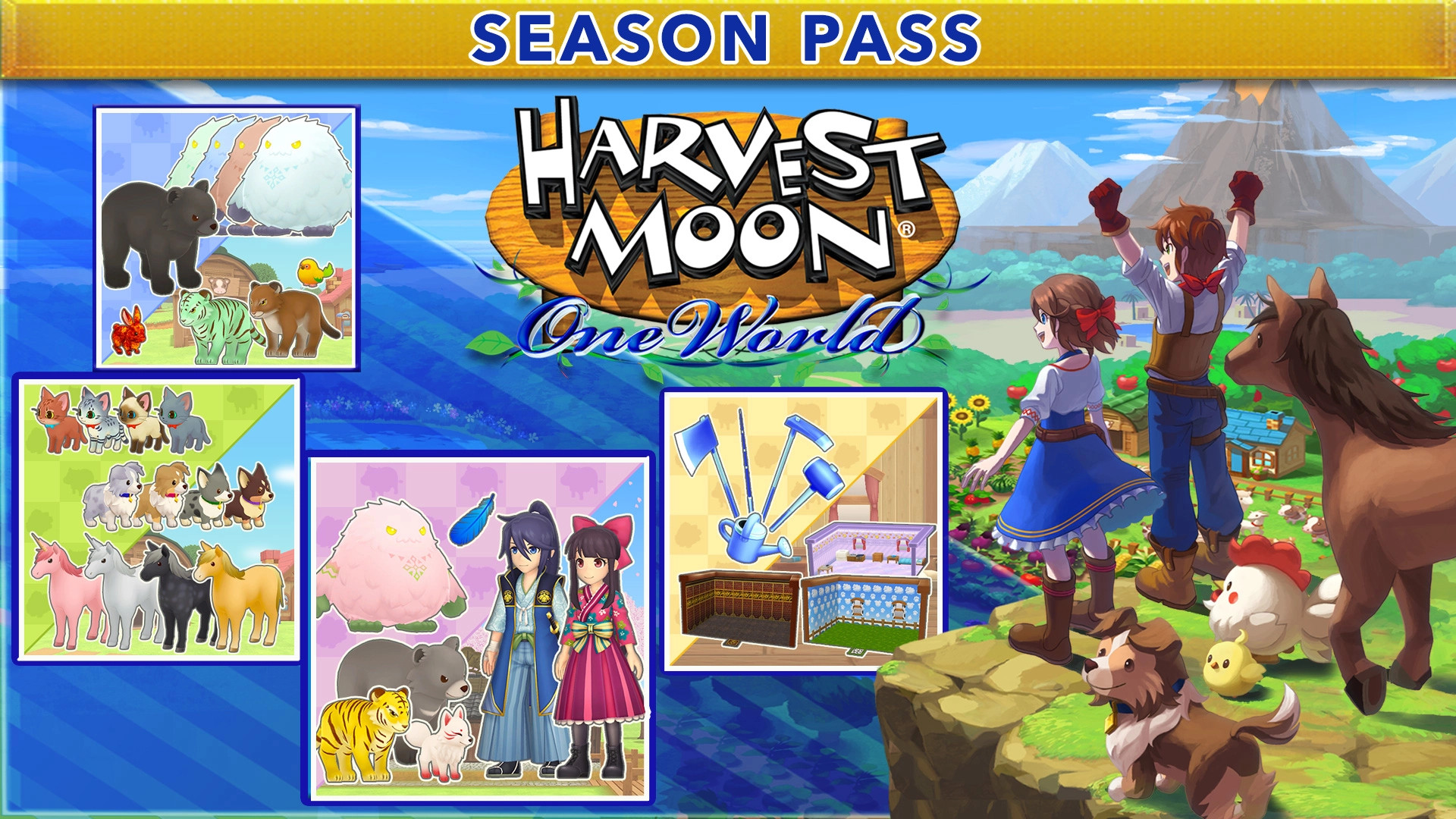 AOC Harvest Moon: One World Season Pass DLC (extra content)