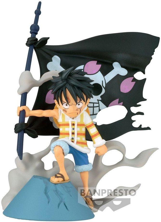 One Piece WCF Log Stories Figure - Monkey.D.Luffy afbeelding