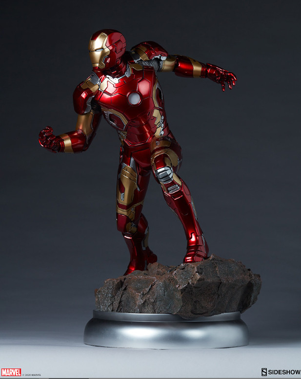 Marvel: Avengers Age of Ultron - Iron Man Mark XLIII 1:4 Scale Maquette - Sideshow Toys