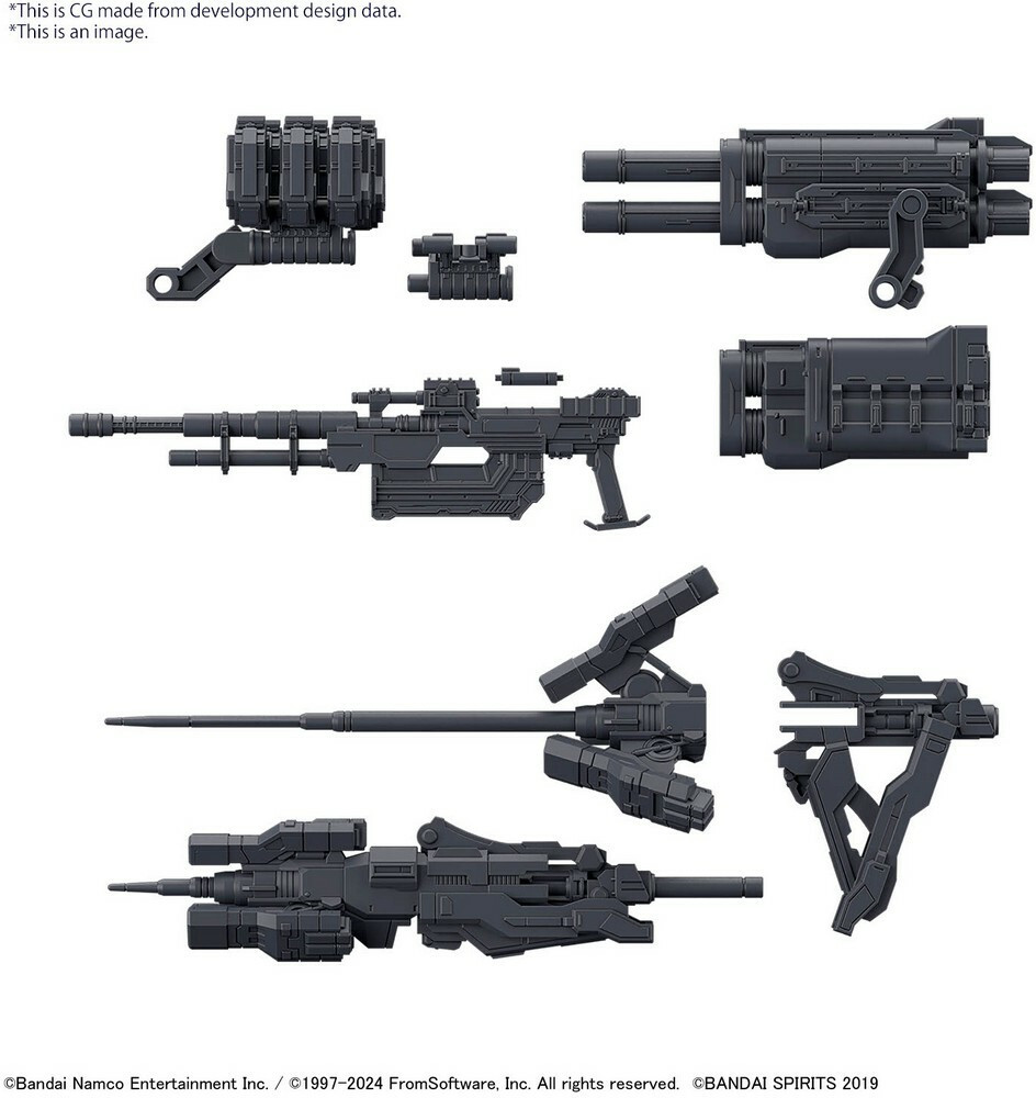 Armored Core VI Fires of Rubicon - 30MM Option Parts Set Weapon Set 02 afbeelding