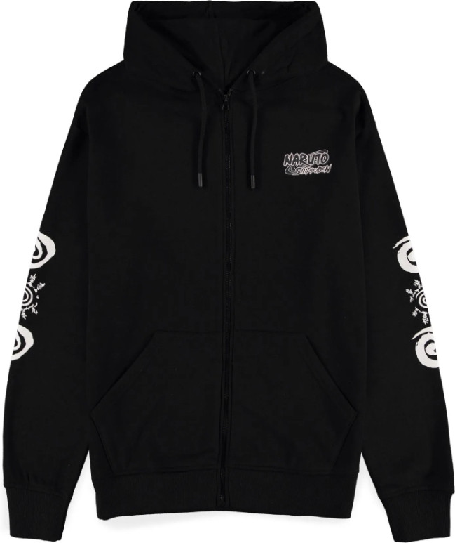 Naruto Shippuden Vest met capuchon -S- Graphic Art Zwart