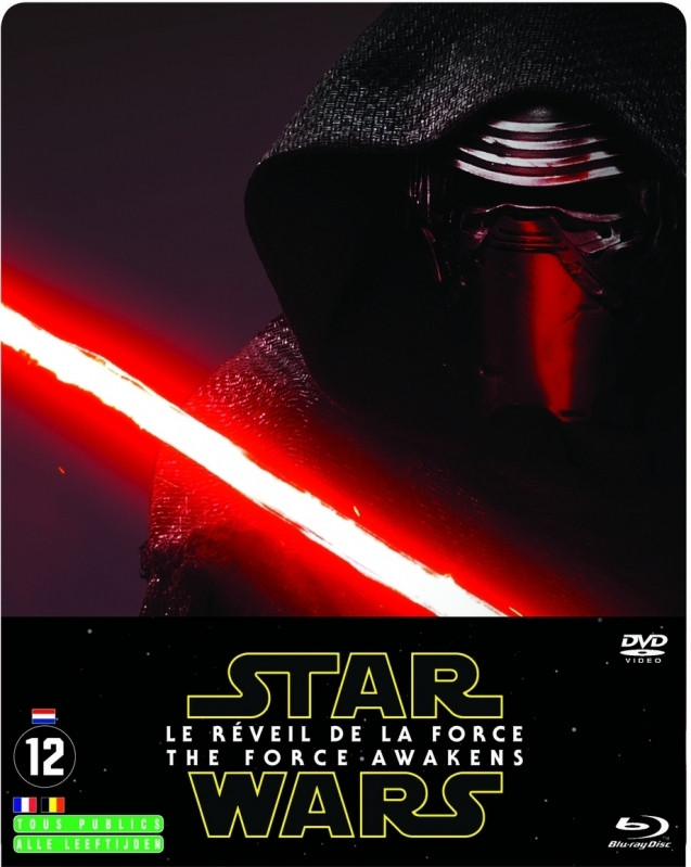 Star Wars Episode 7 The Force Awakens (DVD + Blu-ray) (steelbook edition)