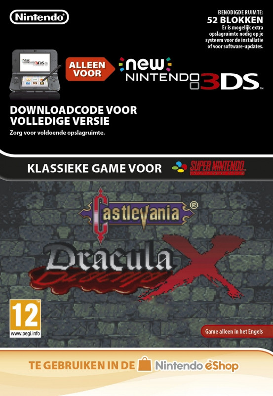 Capcom Castlevania Dracula X Virtual Console New 3Dsnew 2Ds Only capcom kopen in de aanbieding Capcom Castlevania Dracula X Virtual Console New 3Dsnew 2Ds Only capcom kopen in de aanbieding