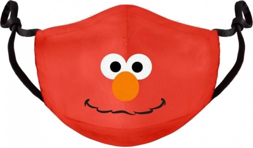 Sesamstraat - Elmo Adjustable shaped Face Mask (1 Pack)