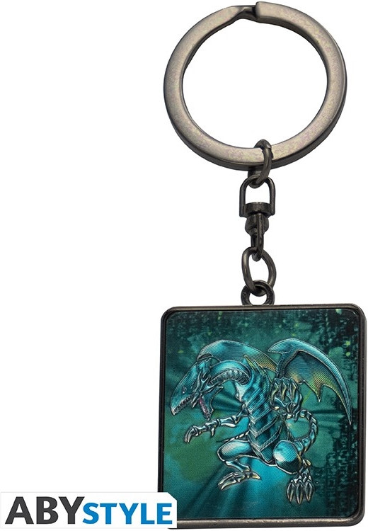 Yu-Gi-Oh! - Blue Eyes White Dragon Metal Keychain