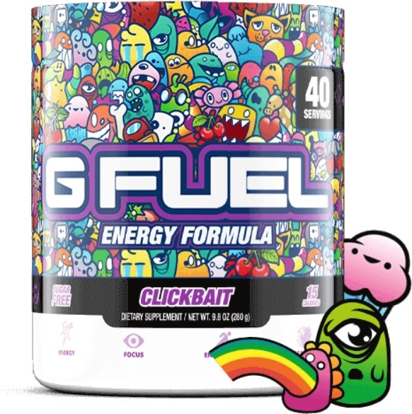 GFuel Energy Formula - Clickbait Tub