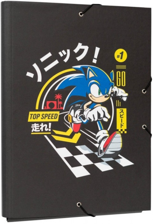 Sonic the Hedgehog Elastic A4 Binder