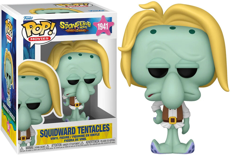 Spongebob Squarepants Funko Pop Vinyl: Squidward Tentacles (Pirate) afbeelding