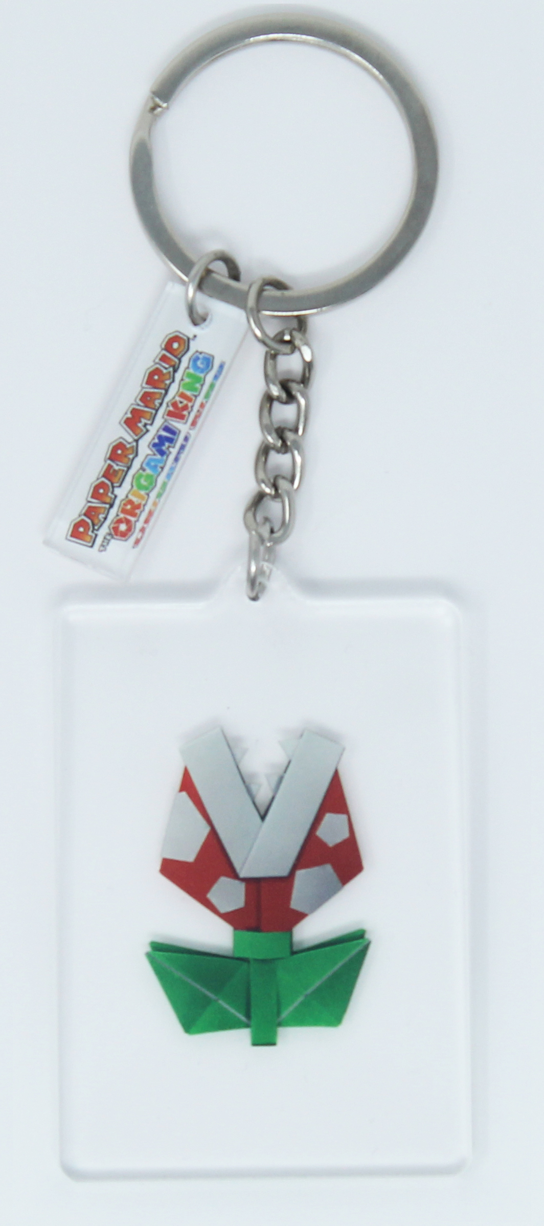 Paper Mario the Origami King + Keychain