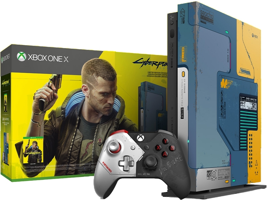 Xbox One X - 1TB Cyberpunk 2077 Limited Edition
