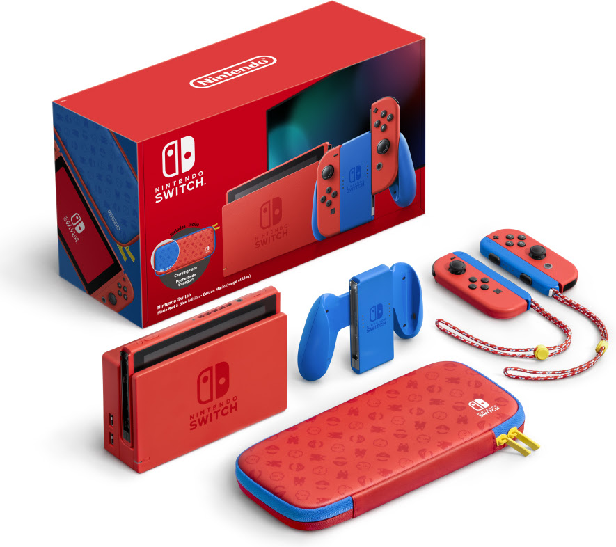 Nintendo Switch Mario Red & Blue Edition
