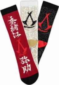 Assassin's Creed Shadows - Crew Socks (3Pack) voor de Kleding kopen op nedgame.nl
