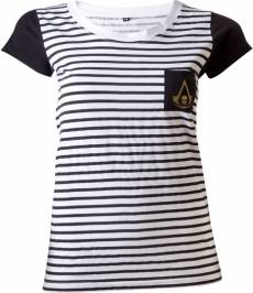 Assassin's Creed Striped T-Shirt Women voor de Kleding kopen op nedgame.nl