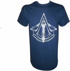 Assassin's Creed Unity - Logo T-Shirt Blue voor de Kleding kopen op nedgame.nl