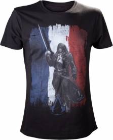 Assassin's Creed Unity Tricolore T-Shirt Black voor de Kleding kopen op nedgame.nl