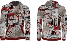 Borderlands 3 - Zip-Up Hoodie Propaganda Cut & Sew voor de Kleding kopen op nedgame.nl