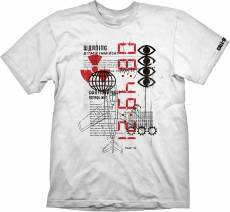 Call of Duty Black Ops Cold War - Warning Attack White T-Shirt voor de Kleding kopen op nedgame.nl