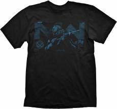 Call of Duty Modern Warfare - Blue Target T-Shirt voor de Kleding kopen op nedgame.nl