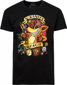 Crash Bandicoot T-Shirt - Biker voor de Kleding kopen op nedgame.nl